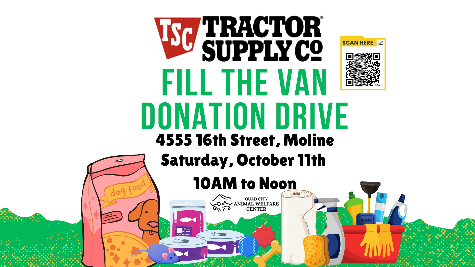 Tractor supply co donation drive